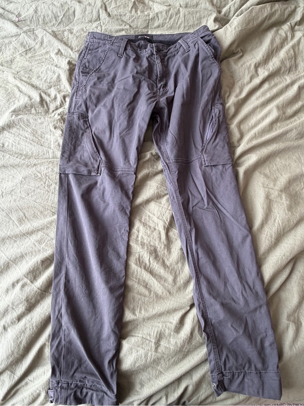 DU/ER Cargo Pants in Grey 34/32